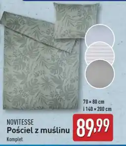 ALDI NOVITESSE Pościel z muślinu oferta