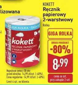 ALDI KOKETT Ręcznik papierowy 2-warstwowy oferta
