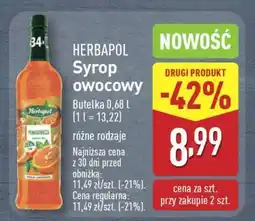ALDI HERBAPOL Syrop owocowy oferta