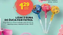 Stokrotka Market Lizak z gumą do żucia Paw Patrol oferta