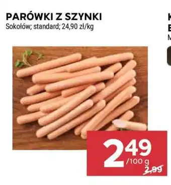Stokrotka Market Parówki z szynki oferta