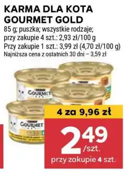 Stokrotka Market Karma dla kota GOURMET GOLD oferta