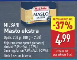 ALDI MILSANI Masło ekstra oferta