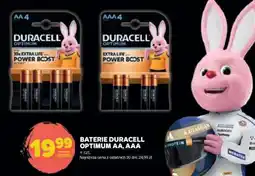 Stokrotka Market Baterie Duracell Optimum AA, AAA oferta