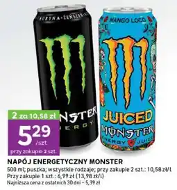 Stokrotka Express Napój energetyczny Monster oferta