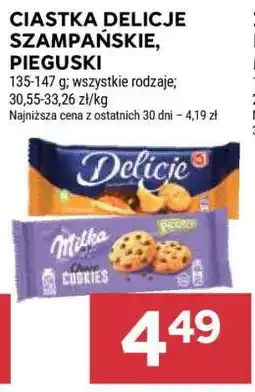 Stokrotka Market CIASTKA DELICJE SZAMPAŃSKIE, PIEGUSKI oferta