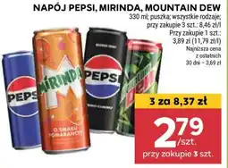 Stokrotka Market NAPÓJ PEPSI, MIRINDA, MOUNTAIN DEW oferta