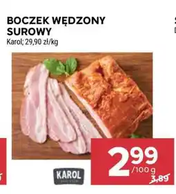 Stokrotka Market Boczek wędzony surowy oferta