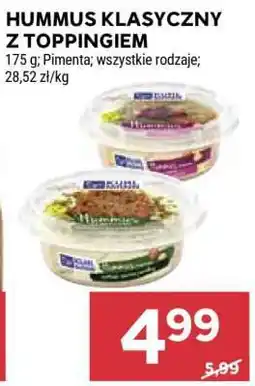 Stokrotka Market Hummus klasyczny z toppingiem oferta