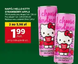 Stokrotka Market NAPÓJ HELLO KITTY STRAWBERRY APPLE oferta