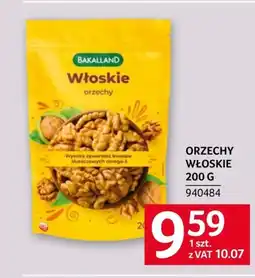 Selgros Orzechy włoskie Bakalland oferta