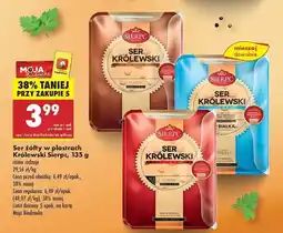 Biedronka Ser królewski light plastry Sierpc oferta
