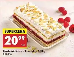 Biedronka Ciasto malinowa chmurka oferta