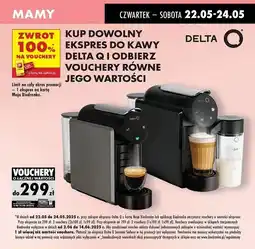 Biedronka Ekspres milk qool evolution ze spieniaczem do mleka Delta Q oferta