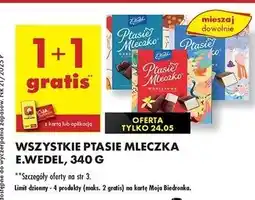 Biedronka Czekoladki śmietankowe E. Wedel Ptasie Mleczko oferta