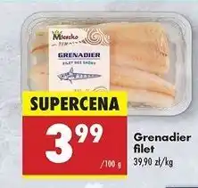Biedronka Grenadier filet bez skóry Mieszko Ryby oferta