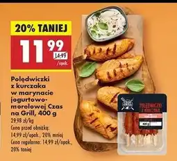 Biedronka Polędwiczki z kurczaka w marynacie jogurt-mango Czas Na Grill oferta