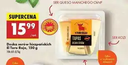 Biedronka Deska serów tapas El Toro Rojo oferta