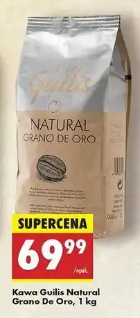 Biedronka Kawa Cafes Guilis Natural Grano De Oro oferta