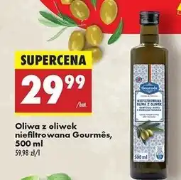 Biedronka Oliwa z oliwek niefiltrowana Gourmes oferta