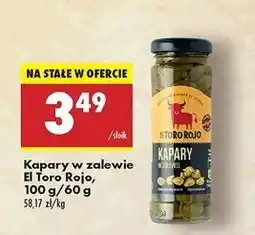 Biedronka Kapary El Toro Rojo oferta