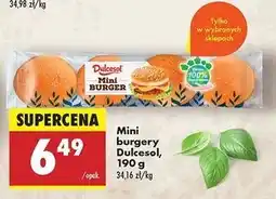 Biedronka Mini burgery Dulcesol oferta