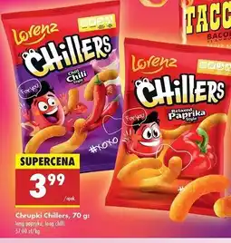 Biedronka Chrupki chili Lorenz Chillers oferta