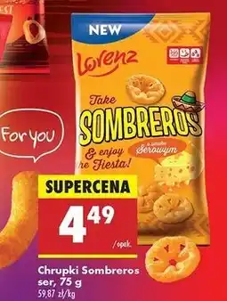Biedronka Chrupki sombreros ser Lorenz oferta