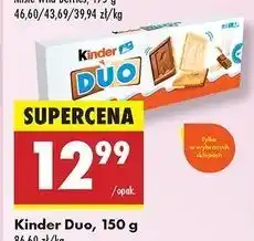 Biedronka Ciastka Kinder Duo oferta