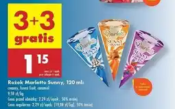 Biedronka Lody sunny caramel Marletto oferta