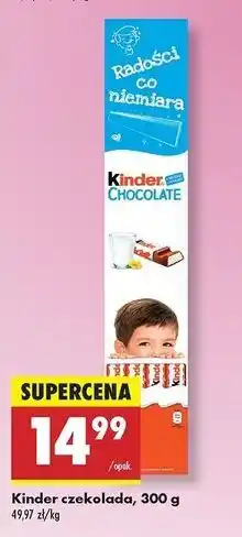 Biedronka Czekoladki Kinder Chocolate oferta