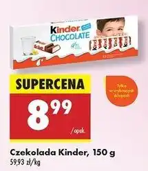 Biedronka Czekoladki Kinder Chocolate oferta