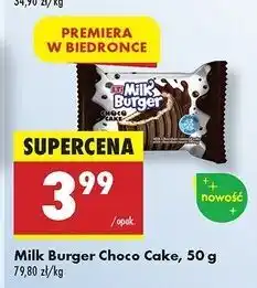 Biedronka Batonik choco cake Eti Milk Burger oferta