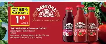 Biedronka Sok z buraków jabłkiem Dawtona oferta