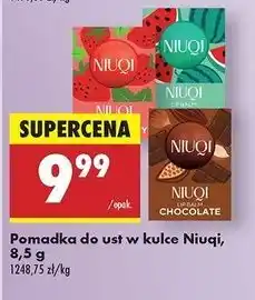 Biedronka Pomadka do ust w kulce chocolate Niuqi oferta