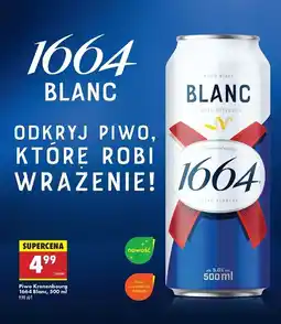 Biedronka Piwo 1664 Blanc oferta
