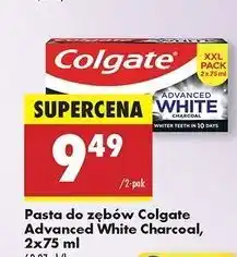 Biedronka Pasta do zębów charcoal Colgate Advanced White oferta