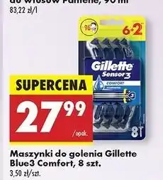 Biedronka Maszynka do golenia Gillette Sensor 3 Comfort oferta
