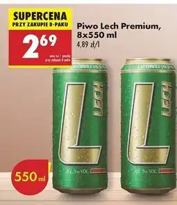 Biedronka Piwo Lech Premium oferta