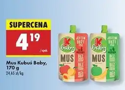 Biedronka Mus jabłkowo-morelowy Kubuś Baby oferta