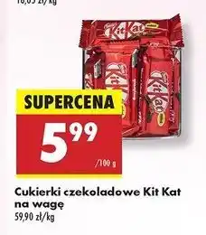 Biedronka Cukierki Kitkat oferta