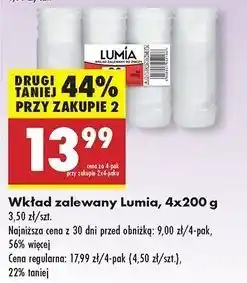 Biedronka Wkład zalewany 200 g Lumia oferta