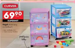 Biedronka Regał z szufladami 3 x 10 l Curver oferta