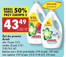 Biedronka Płyn do prania sensitive Ariel oferta