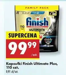 Biedronka Kapsułki do zmywarki lemon Finish Ultimate Plus oferta
