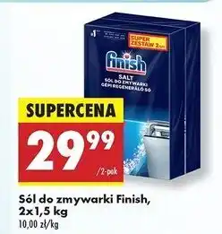 Biedronka Sól do zmywarek Finish Special Salt oferta