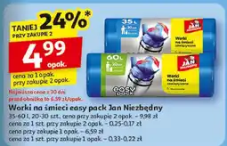Auchan Worki na śmieci Jan Niezbędny oferta