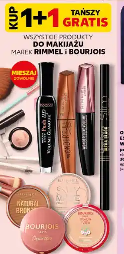 Produkty do makijażu Rimmel i Bourjois