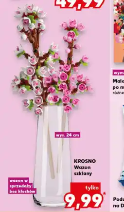 Kaufland Krosno Wazon szklany oferta