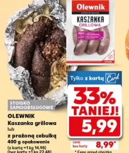 Kaufland Kaszanka grillowa Olewnik oferta